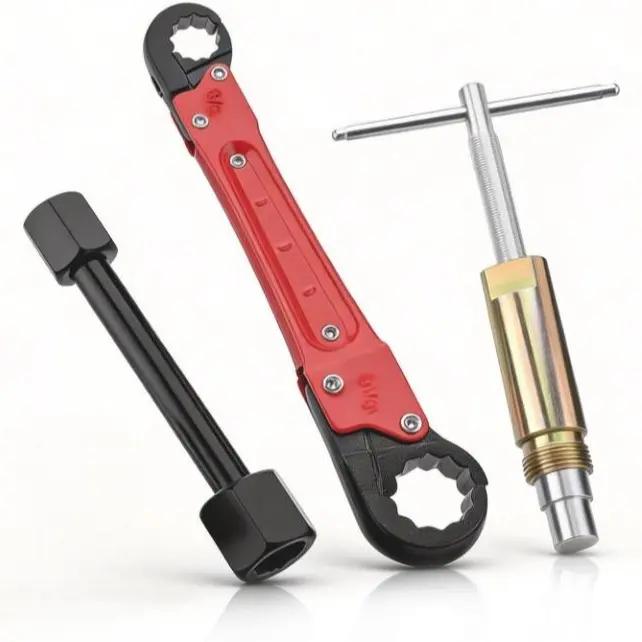 Compression Sleeve Puller Tool Remove Nut & Ferrule Of Pipe 03943, Sleeve Remover For 1/2” Compression Fittings Only, Corroded & Frozen Supply Stops, Plumbing Tools Compression Ring Removal Tool
