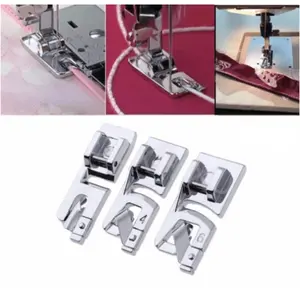 sewing accessories Narrow Rolled Hem Sewing Machine Presser Foot Hot Fabric Stretch Domestic Sewing Machine Part