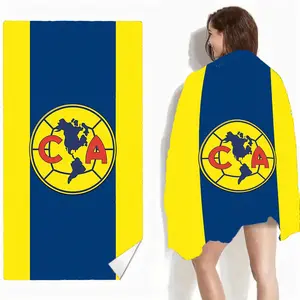 Club America Beach Towel, Highly Absorbent Soft Lightweight Quick-drying Towel, Ideal for Beach Bathing, Camping, Travel and Parties
