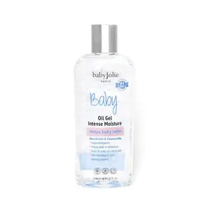 Baby Jolie Baby Oil Gel - Intensive Moisturizer with Shea Butter and Chamomilla for Daily Skin Care