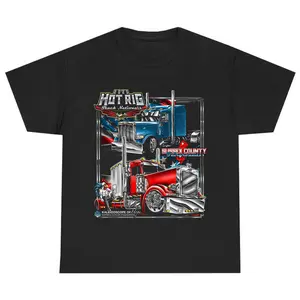 Hotrig Truck Nationals 2025 T-shirt Cotton Breathable