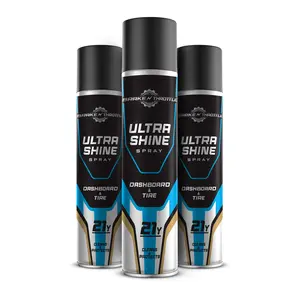 Brake N Throttle – Ultrashine Spray for Dashboard & Tires - Restores Life to Dull Surfaces - Automotive Surface Care Solution