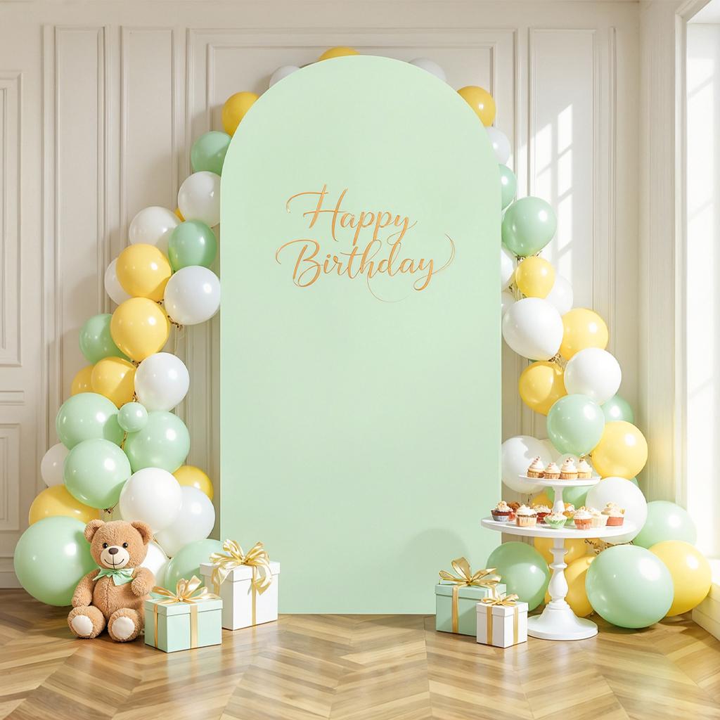 6/6.6/7.2 FT Arch Cover – Spandex Fitted Backdrop Covers for Weddings Parties Birthdays Mother's Day & Ceremony Decor Ideal for Events 6/6.6/7.2 FT Arch Cover – Spandex Fitted Backdrop Covers for Weddings Parties Birthdays Mother's Day & Ceremony Decor Ideal for Events