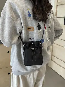 Women's Casual Plain Color Crossbody Bag, Casual Shoulder Bag for Women, Trendy All-match Bag for Daily Use