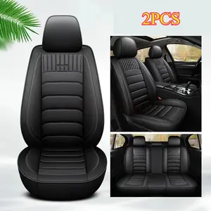 2-piece Pu leather car seat covers suitable for Jeep Grand Cherokee, Toyota Avensis T25 and Toyota Yaris