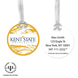 Kent State University Luggage Bag Tag (round)
