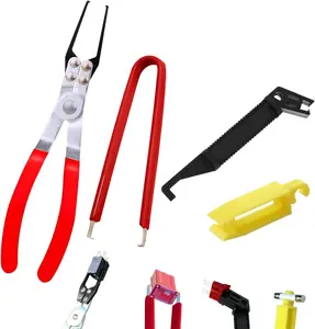 Relay Puller Pliers, Fuse Puller Pliers, Automotive Tools Relay Clamp Puller Fuse Puller,    Terminal Wiper Remover Pliers - (4 Pack)