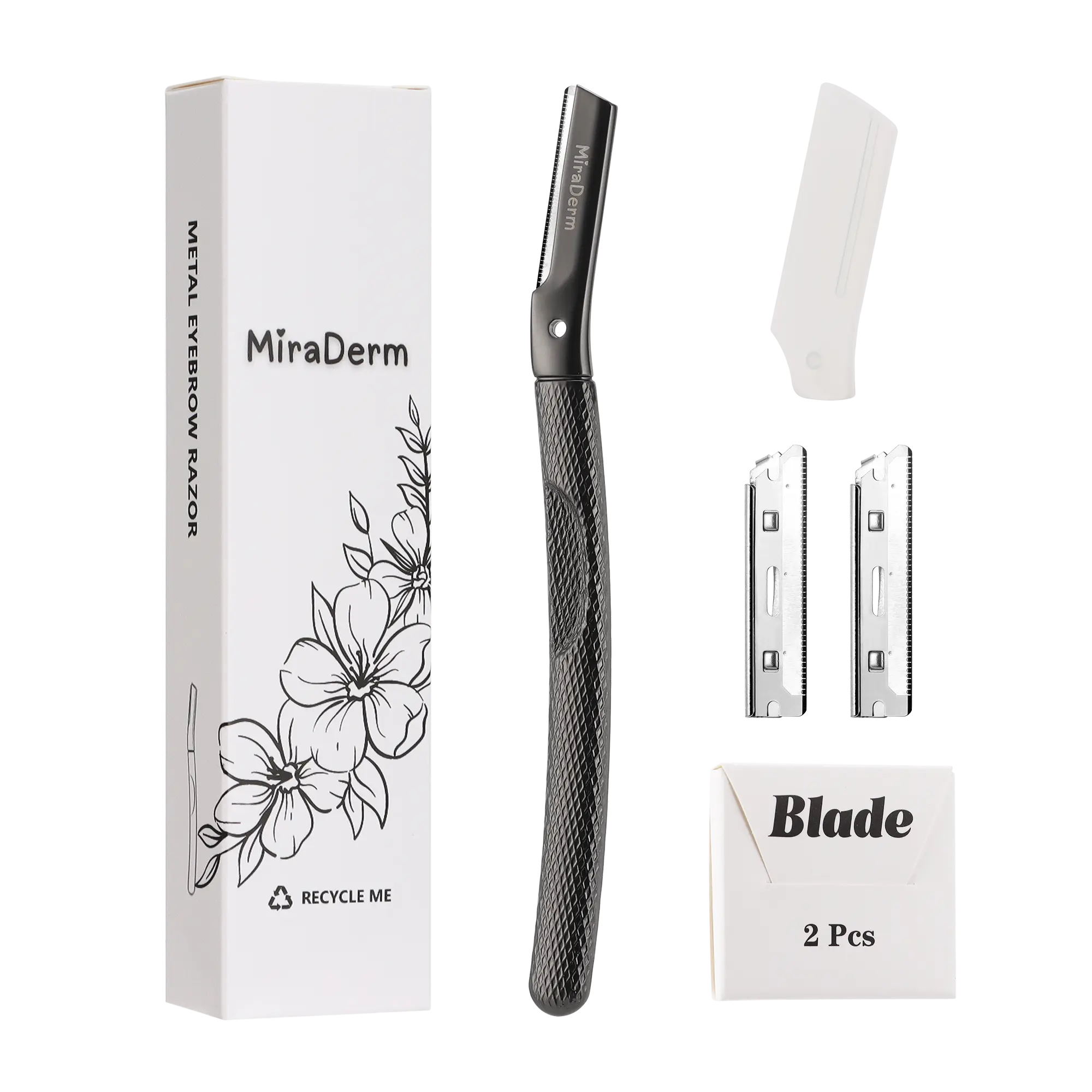 (Black) MiraDerms-Dermaplane Razor