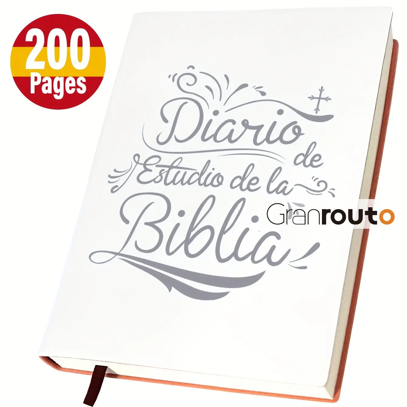 GRANROUTO Spanish Bible Study Journal - Customizable Soft Cover Notebook, S.O.A.P Method Devotional Planner for Adults, Daily Scripture Notes & Prayer Reflections, Customizable Notebooks, Soft Cover Notebooks