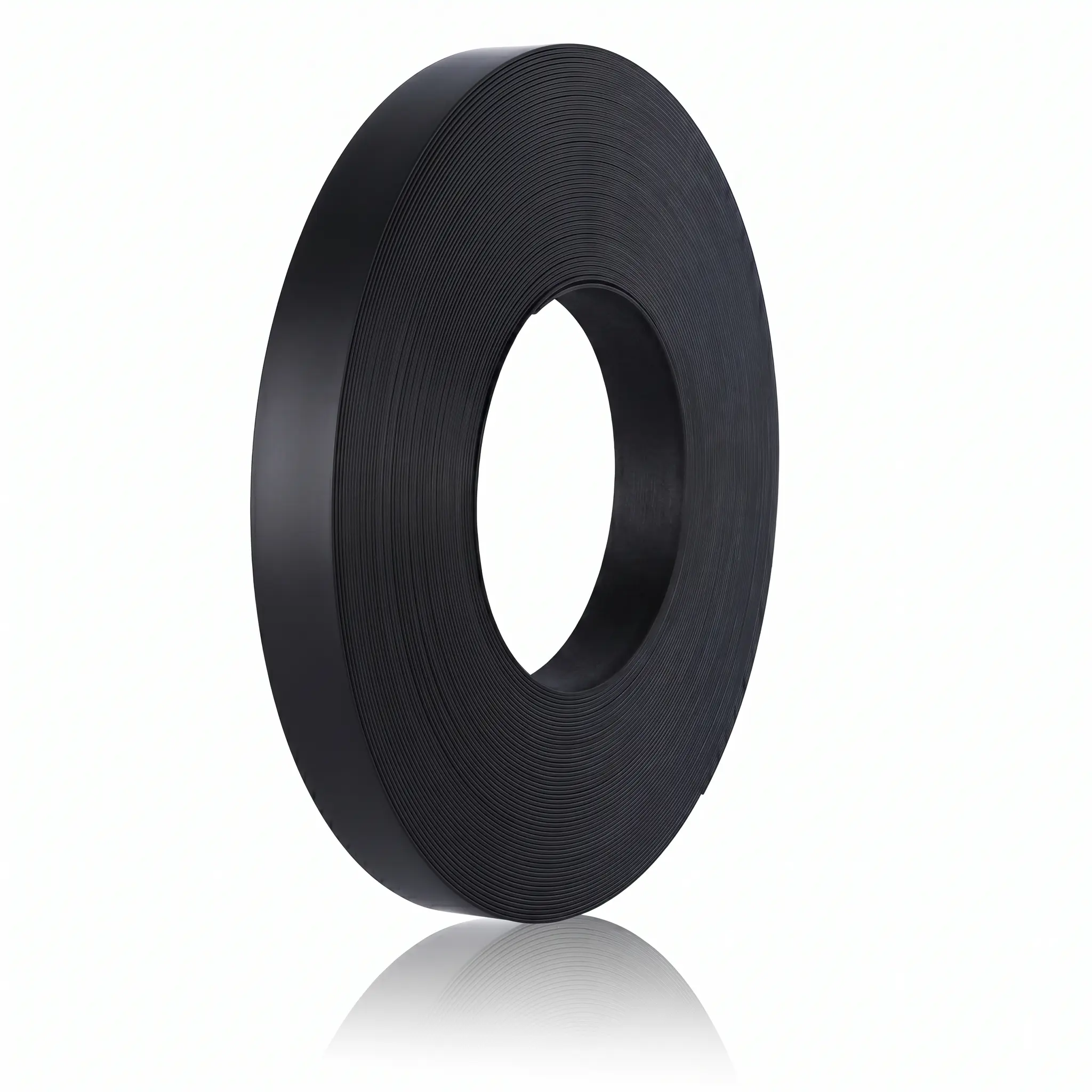 7/8 Inch Matte Black PVC Edge Banding Strip, 1/32" Thick Non-Pre-Glued Edge Sealing Tape, UV Waterproof Flexible Edge Trim for Cabinets, Doors, Countertops, MDF & Particleboard