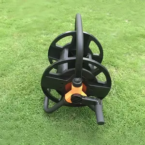 Garden Hose Storage Rack, Water Hose Reel Holder for Easy Coil, Compact Hose Organizer, Perfect for Home Car Washing and Yard Use