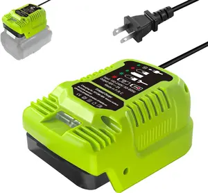 Mini Charger for Ryobi 40V Battery, Replacement for OP4040, OP4050A, OP4060A, OP40201, OP4026, OP40404, OP4012A, OP4040A, OP40404, OP4020A, OP4080A, OP4075A Battery with LED Indicator (Charger Only) tiktokshopspringglowup