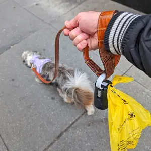 The Metro - Dog Poop Bag Dispenser with a Gauge