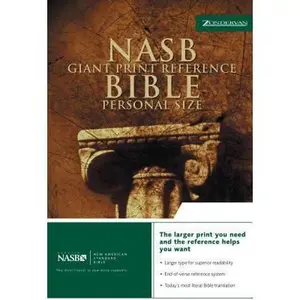USED-Giant Print Reference Bible-NASB by Zondervan (Unknown)