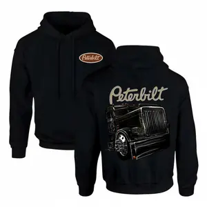 Peterbilt Truck Hoodie – Bold Semi-Truck Graphic Hooded for Truckers & Diesel Lovers, Perfect Gift for Peterbilt Enthusiasts, Drivers & Hauling Fans