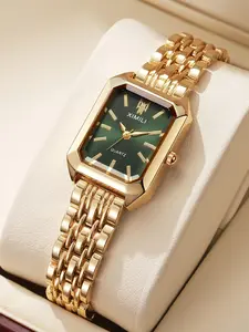 Women's Elegant Watch, Fashion Watch for Party, Daily Clothing Decor, Trendy All-match & Exquisite Watch for Birthday Gift, Elegant Quartz Watch