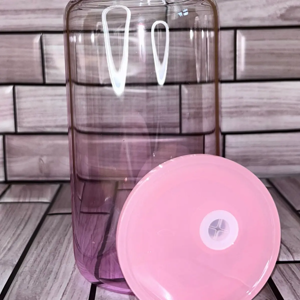 16oz Personalized Glass or Acrylic Cup for Drinks - Drinkware, Bottles