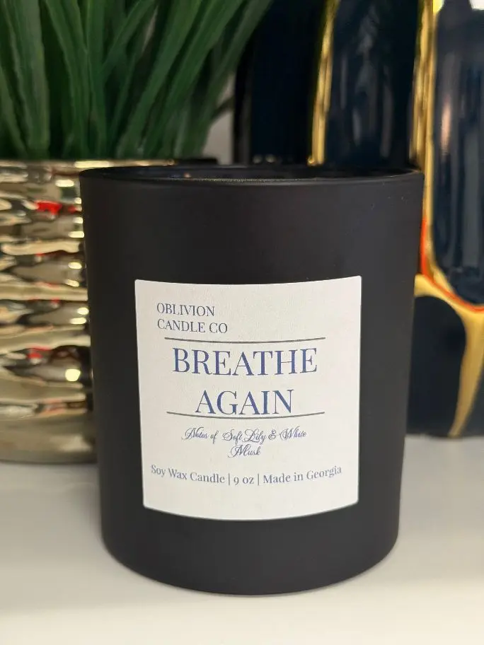 BREATHE AGAIN-Stylish Home Decor Candle