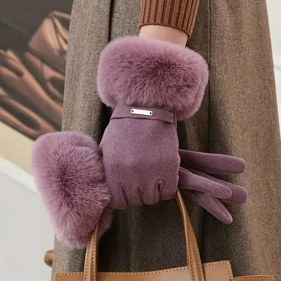 purple Gloves