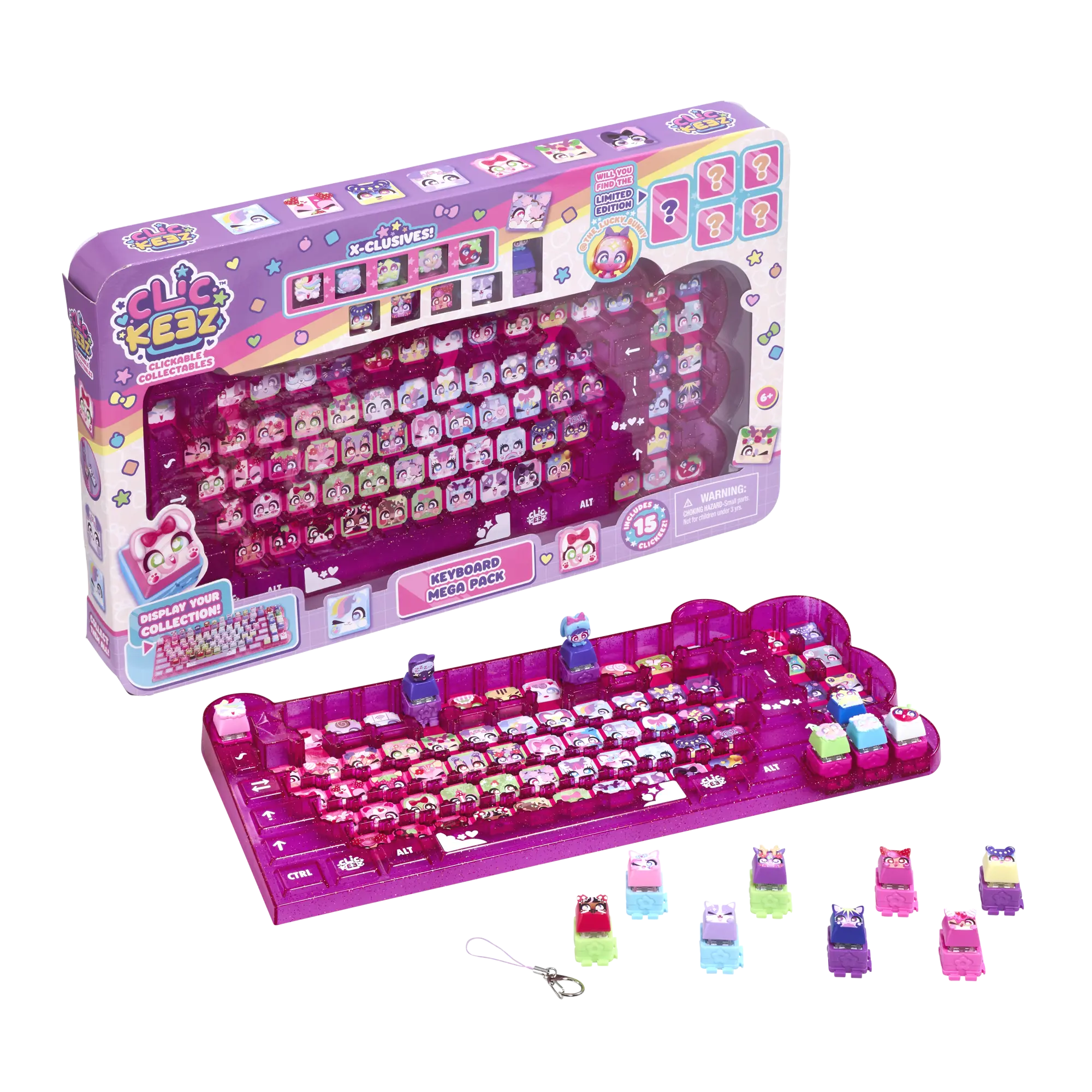Clickeez Keyboard Mega Pack - Fun Collectible Set - TikTok Shop