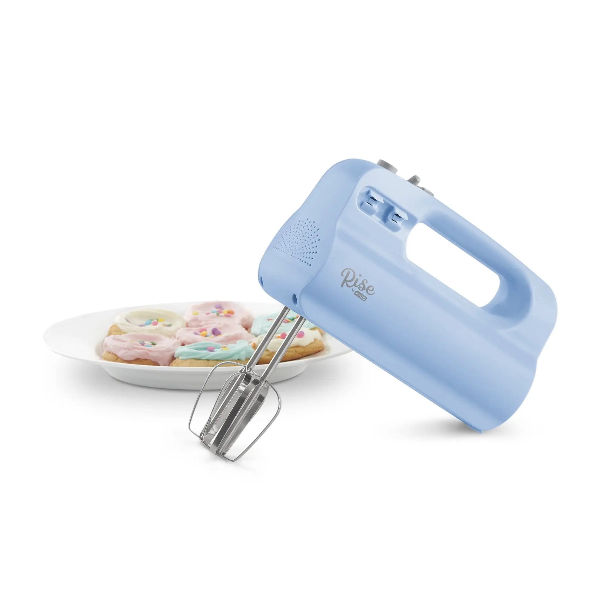 5 Speed Hand Mixer, Aqua Sky