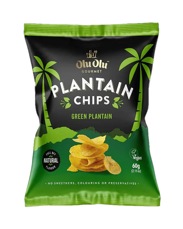 Olu Olu Green Plantain Chips – Sweet Chilli Flavor