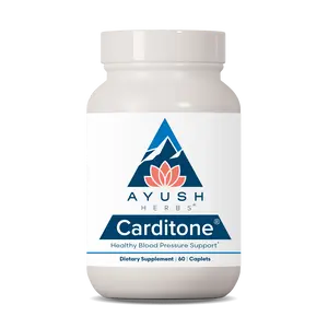 Ayush Herbs Carditone - Natural Heart Health Supplement for Women & Men, Holistic Heart Support with Rauwolfia, Arjuna, Calcium, and Magnesium - 60 Servings
