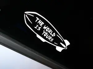 THE WORLD IS YOURS - EL MUNDO ES TUYO STICKER