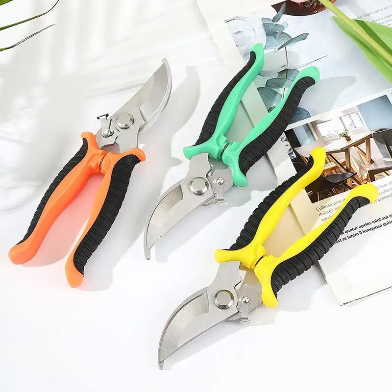 2PC Heavy-Duty Garden Pruning Shears - 2 Pieces Effort-Saving Tools with Durability and Efficiency, Precision Control for Trimming Plants, Tree Branches