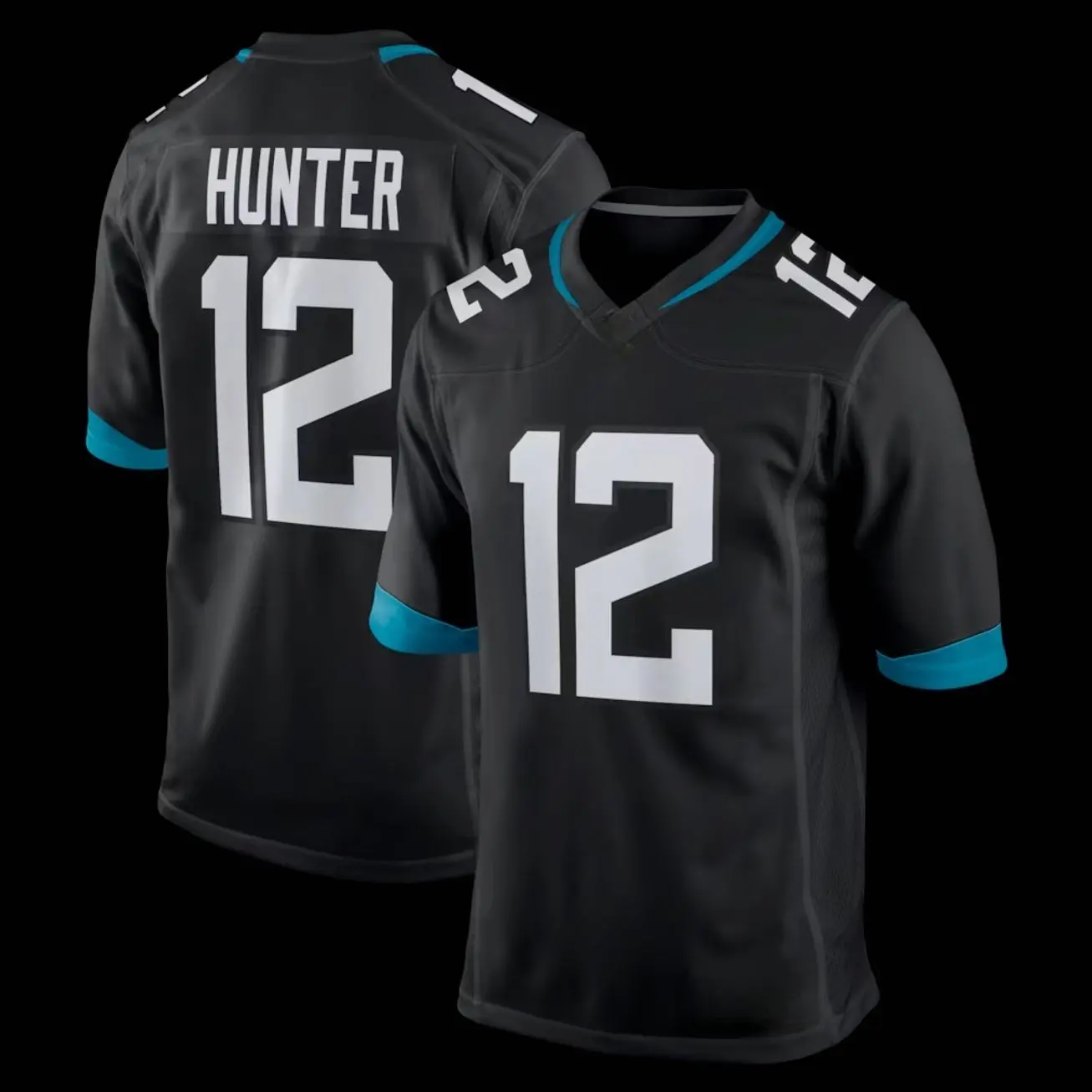 Unisex Football inspired by Hunter 12 Jacksonville Prowler Throwback Player Game Jersey - Teal