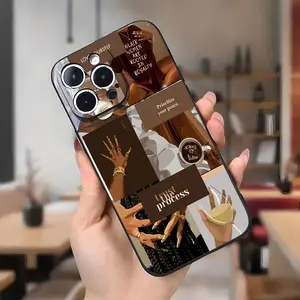 Self Care Is Yours Girl Aesthetic Pattern Phone Case for iPhone 17 16 Pro Max 15 Plus 14 13 12 11  Air XR XS Shockproof Full Camera Protection Durable Slim Silicone Cover Protective Cellphone Casing