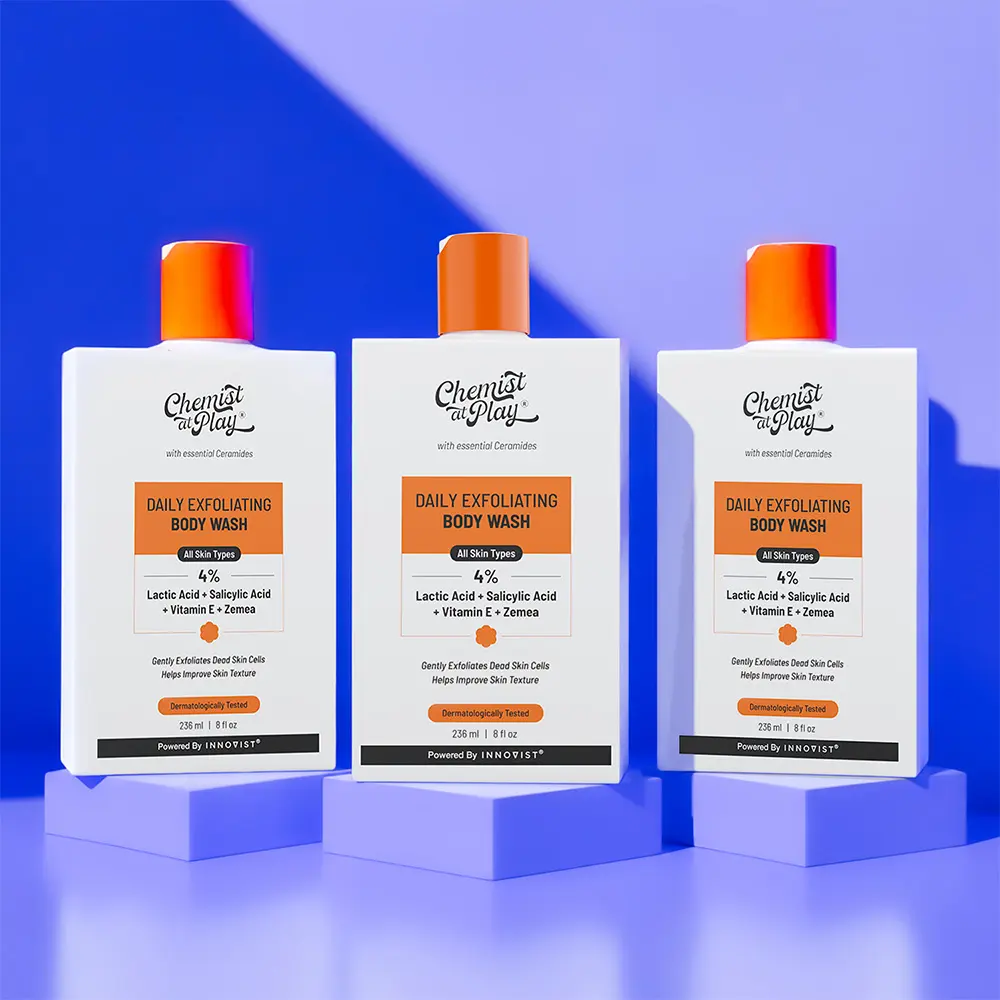 Exfoliating Body Wash with Lactic Acid - 8fl oz