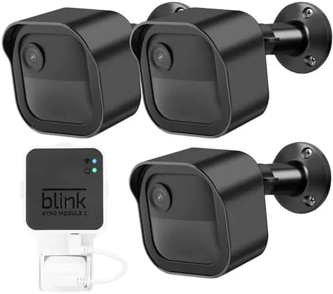 3 Pack Outdoor Camera Mount for Blink Outdoor 4/Outdoor 2K+/3rd Gen, Weatherproof Protective Housing and 360°Adjustable Wall Mount Bracket for Blink Outdoor Camera