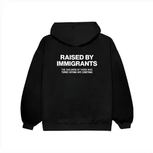 Raised By Immigrants T-Shirt, Sweatshirt and Hoodie, Dreamer Hoodie, Proud Daughter, Hispanic Heritage, Mexican Culture Statement Piece, Funny graphic Casual Soft Apparel Womenswear essential hoodie spider hoodie graphic hoodies hoodies for women
