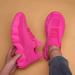 Women's Casual Fashion Versatile Casual Sneakers,Breathable Running Shoes,Lightweight Mesh Fitness Shoes,Casual Anti-slip Fitness Shoes