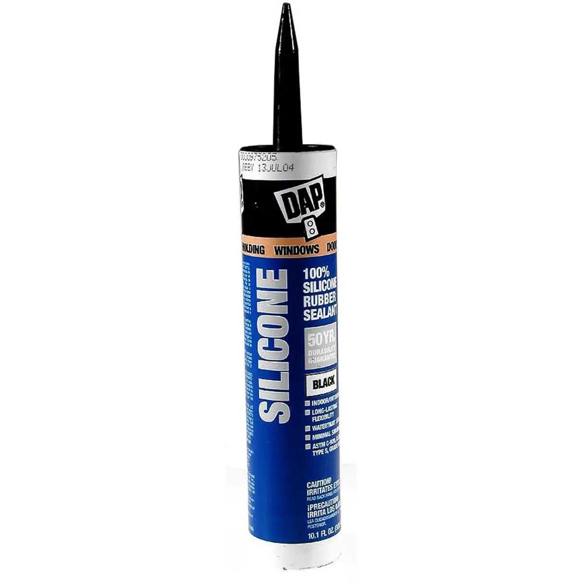 Dap 08642 Dow Corning Black Silicone Sealant - Leak-Proof Seal, Crack-Resistant Multipurpose Adhesive for Home Improvement, Building Supplies, Roofing & Flooring, Adhesive Multipurpose Adhesives