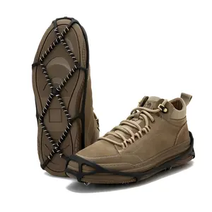 TPE Spring Ice Gripper with Stainless Steel for Flexible Anti Slip Traction