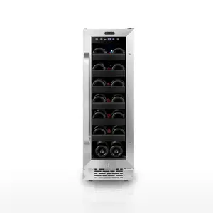 Whynter BWR‑208SB 20‑Bottle Undercounter Wine Refrigerator – Stainless Steel Trimmed Door