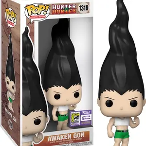 Funko Awaken Gon Hunter x Hunter SDCC Official Sticker Box Damage Vinyl Figure