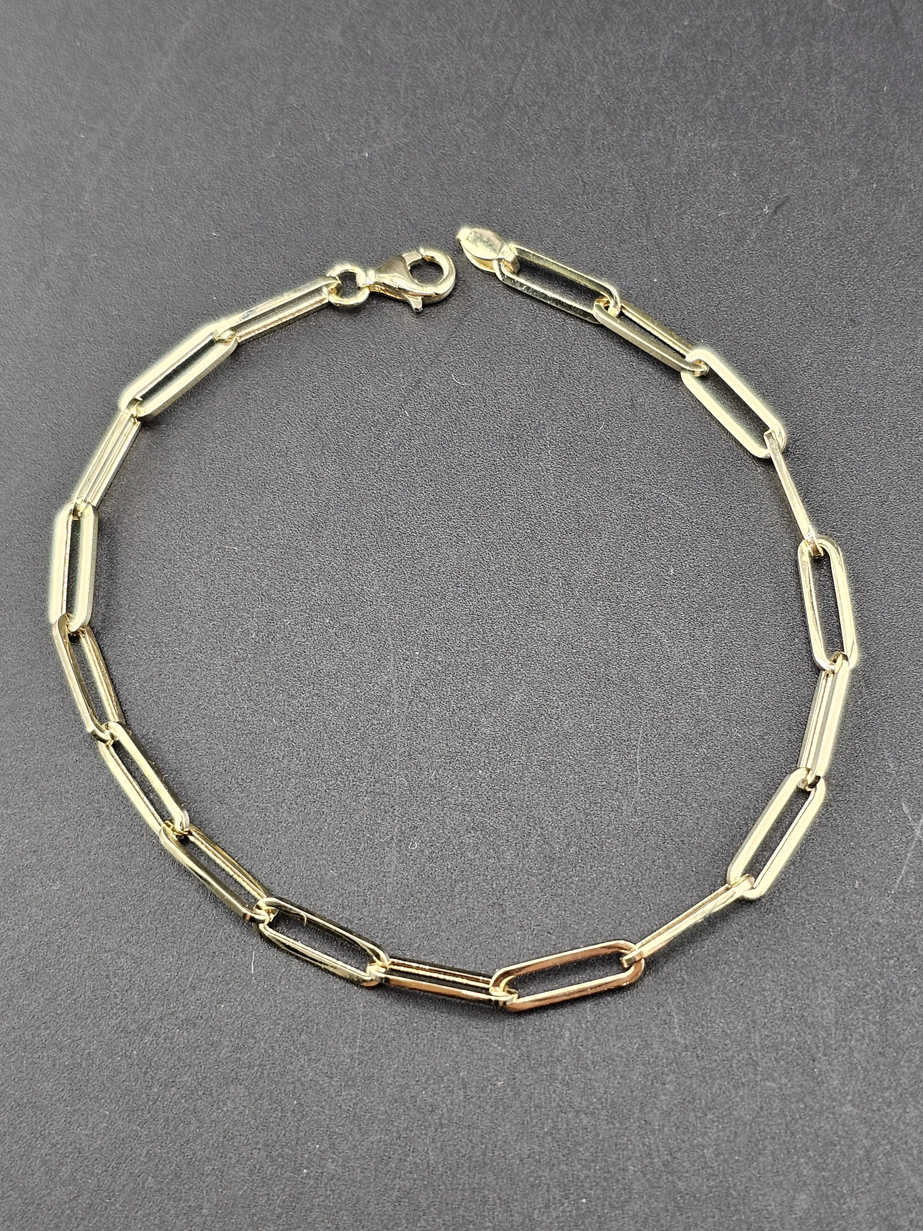 14K Gold Bracelet - Paperclip 14K Gold Bracelet - Paperclip