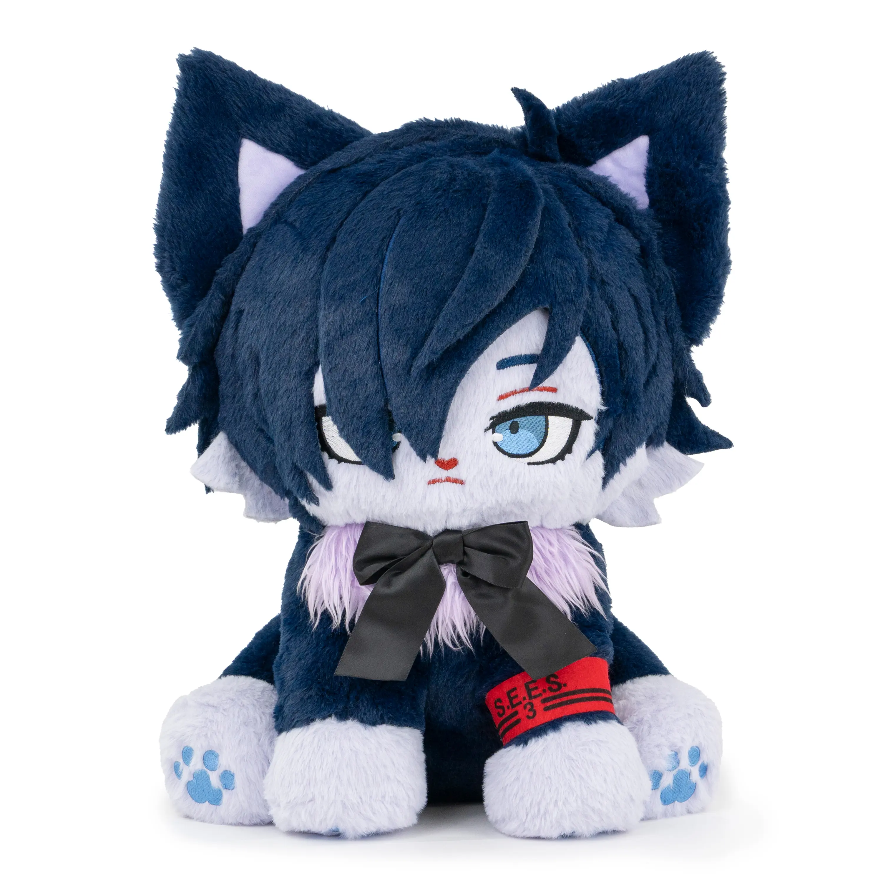PLUSHSHOP 17in Cute Makotmeow Plushie - Soft Fabric Stuffed Animal, Charming Design, Ideal Gift for Collectors, Clearance Toys & Hobbies Item for 3+ Years, Cute Collectibles