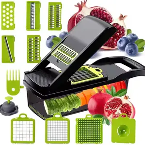 15-piece Multi-functional kitchen dicing and slicing gadget set Slicer Utensils