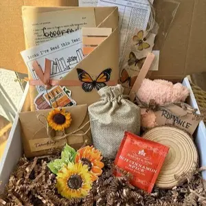 Blind Date with a Book Basket including Candle Highlighters Mug and More Reading Essentials Gift Set