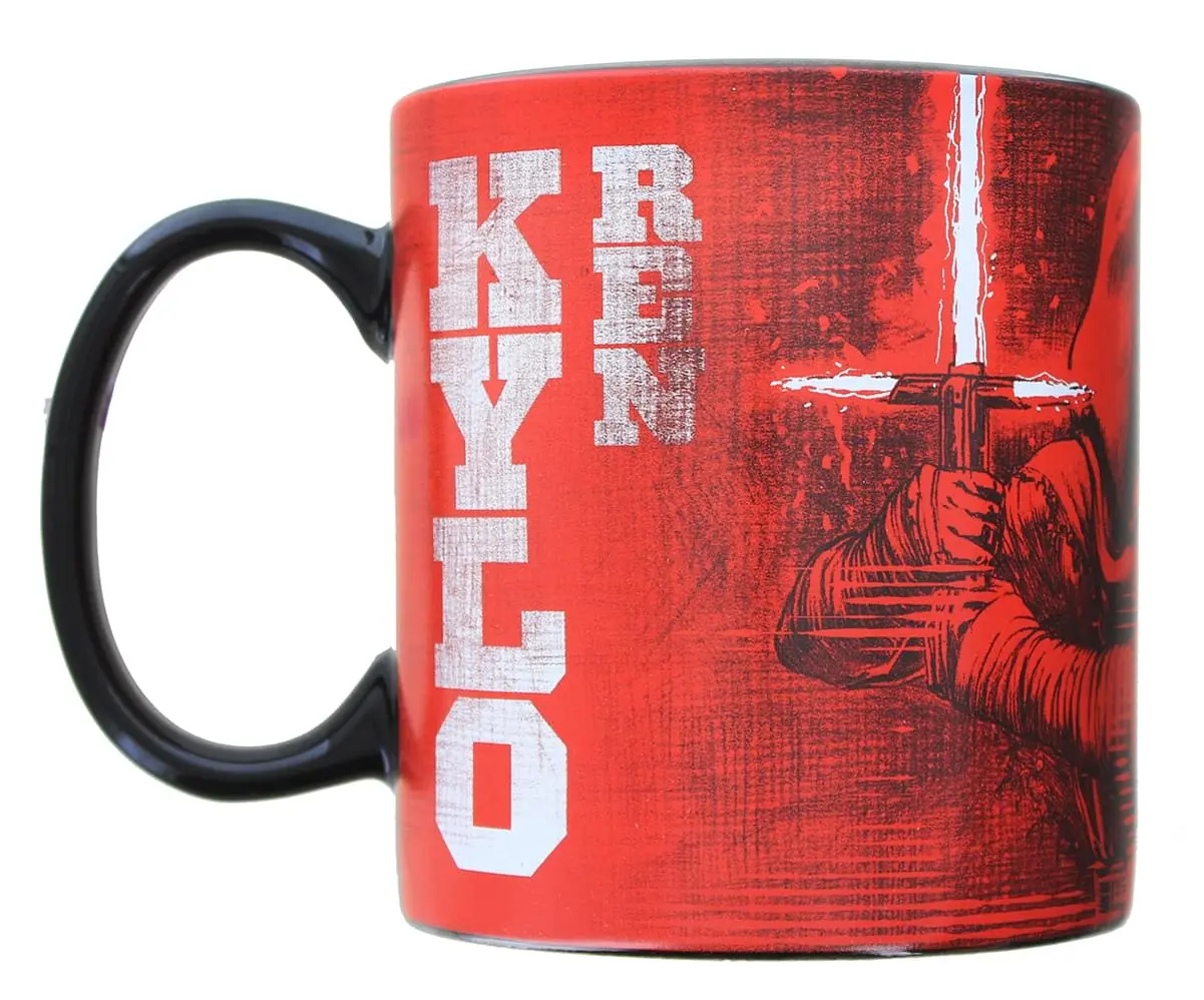 Star Wars The First Order Kylo Ren Ceramic Coffee Cup, Collectible Entertainment Cup Mug