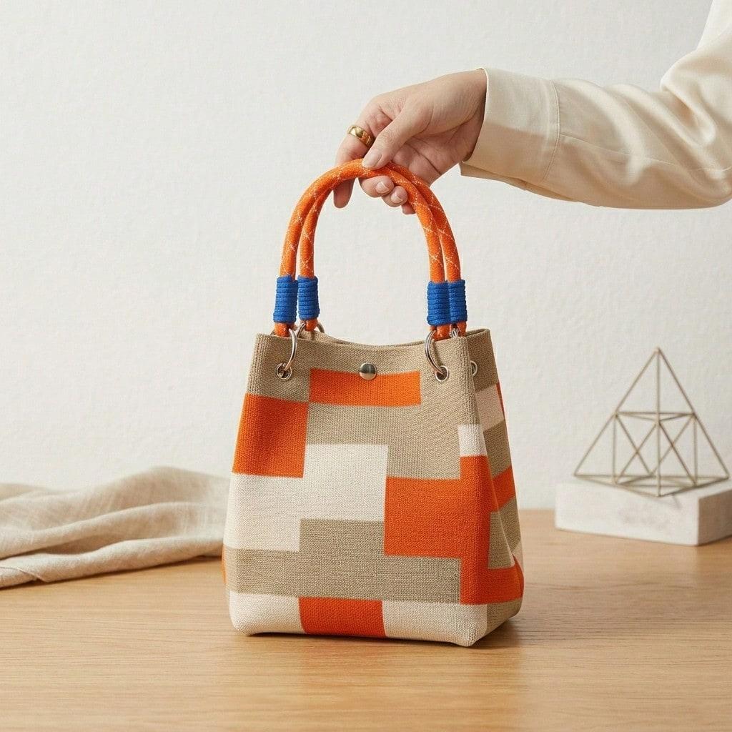 New Fashionable Women's Handbag - Multi-functional Mini Tote with Secure Snap Closure, Small Capacity, Suitable for Travel, Outdoor, Commuting, and Daily Use, Featuring Durable Handles and Stylish Accessories