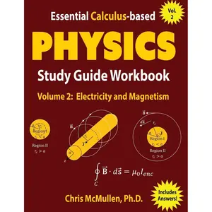 Essential Calculus-based Physics Study Guide Workbook: Electricity and Magnetism (Learn Physics with Calculus Step-by-Step) Paperback – March 4, 2017