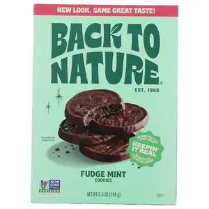 BACK TO NATURE Fudge Mint Cookies, 5.5 OZ