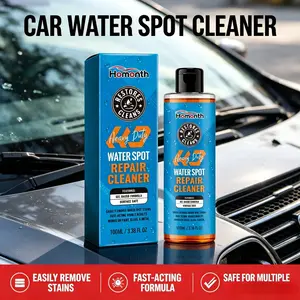Car Glass Water Stain Remover Rainy Day Window Glass Cleaner Stain Restoration Brightening Clear Field of View