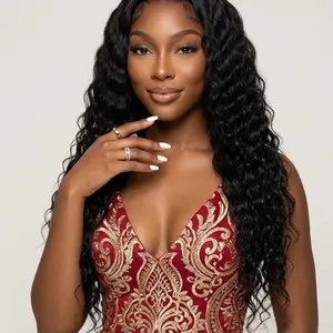 13x4 Lace Front Loose Wave Wig – Soft Natural Waves, Full Volume, 4 Comb Secure Fit