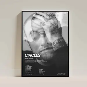 Mac Miller Circles, American Rapper Poster